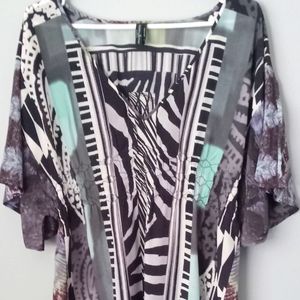Guess Black/White Light Summer Dress